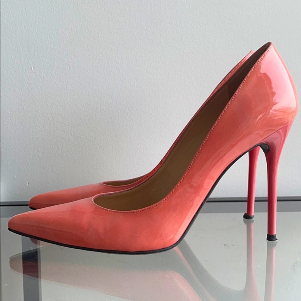 Stuart Weitzman pumps 105 peach colour - Picture 2 of 5